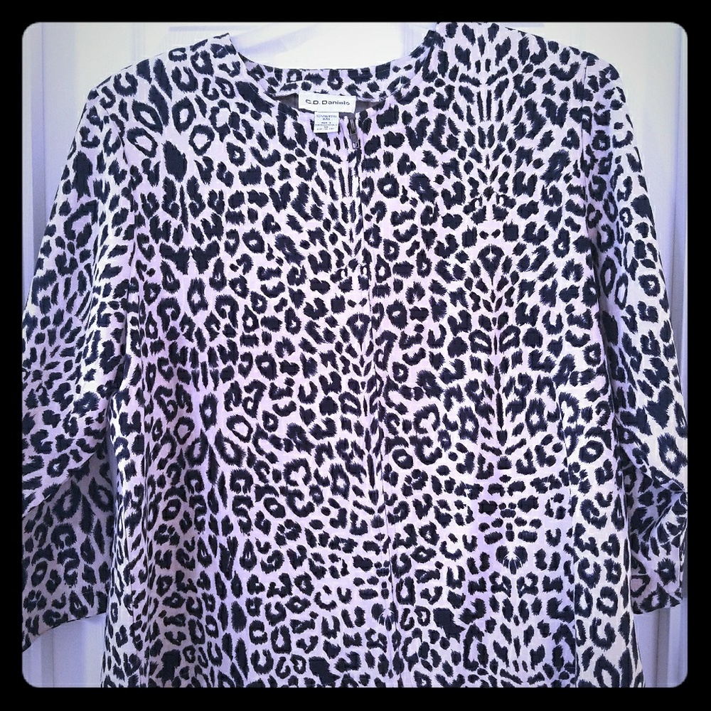 zip up blouse/jacket